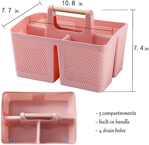 Shower Caddy Basket, Portable Large Capacity Thickened Plastic Organizer - Image 5