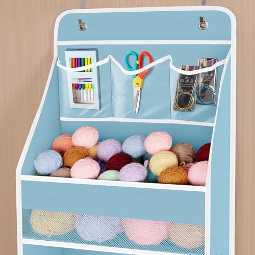 Univivi Fabric Over Door Hanging Organizer - Image 4