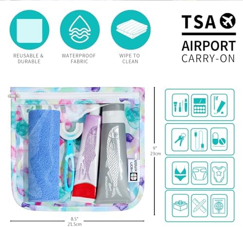 HIONXMGA Set of 3 Diaper Bag Organizing Pouches, Space-Saving, 3 Large Size - Image 3