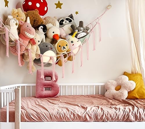Stuffed Animal Storage Hammock Corner Net - Image 2