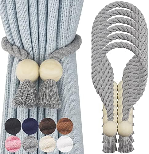 Magnetic Curtain Tiebacks Decorative Tie Back Drapes Holdbacks Nieffeiy by CurtianTiebacks