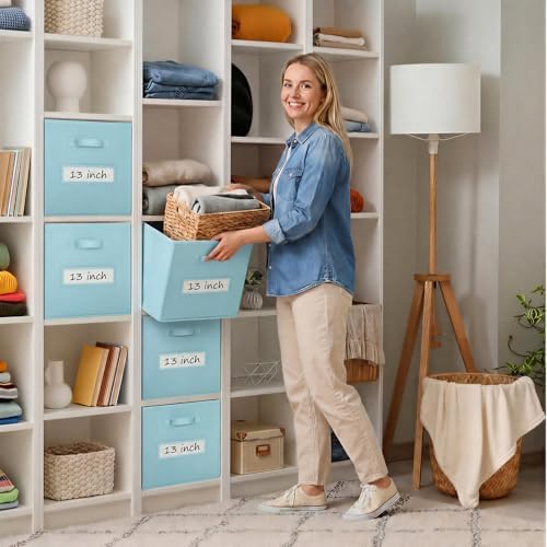 Storage Bins, Sky Blue - Image 7