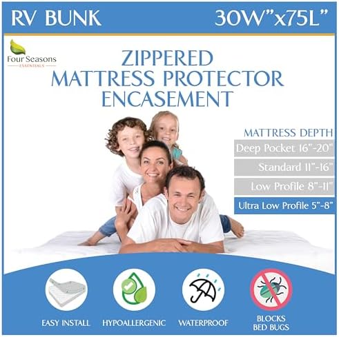 RV Bunk Mattress Encasement by FourSeasonsEssentials