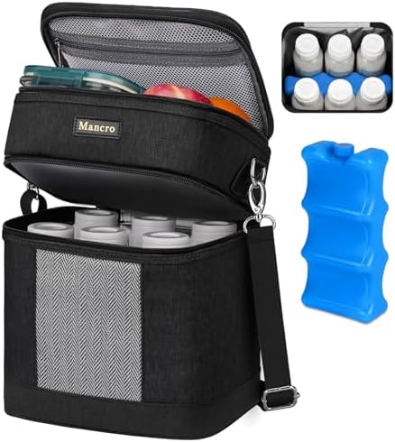 Mancro Breast Milk Cooler Travel Bag by Mancro
