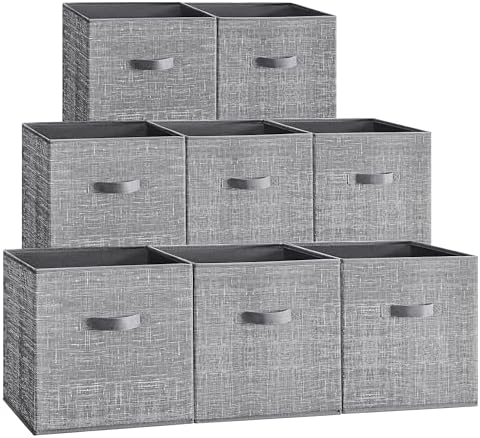 SONGMICS Storage Cubes, 13-Inch Foldable Closet Organizers by Unknown