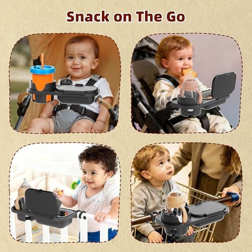 KingKam Universal Double Stroller Snack Tray - Image 7