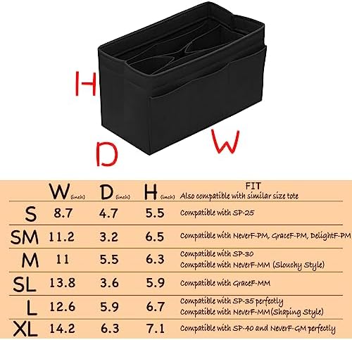 DailyPlus Purse Organizer Insert - Image 2