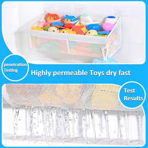 KPH Corner Bath Toy Organizer - Image 3
