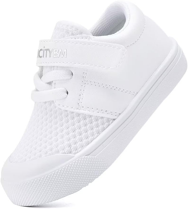 BMCiTYBM Baby Sneakers Girls Boys Lightweight Breathable Mesh First Walkers Shoes 6-24 Months