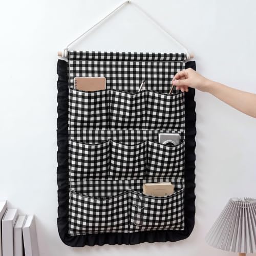 Amyhill Gingham Wall Hanging Organizer by Amyhill