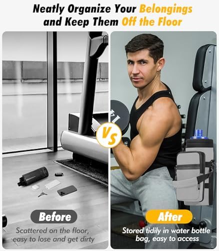 Nuovoware Magnetic Gym Bag, Water Bottle Carrier Holder - Image 6