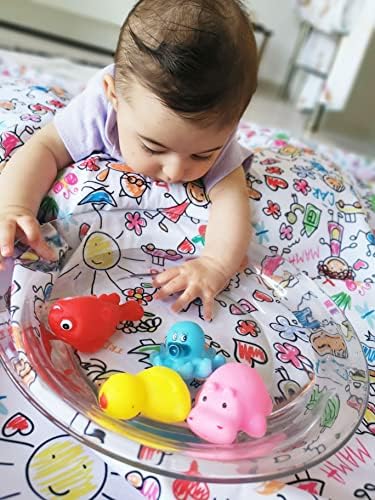 Waterproof High Chair Splat Mat – Machine Washable Floor & Table Protector - Image 7