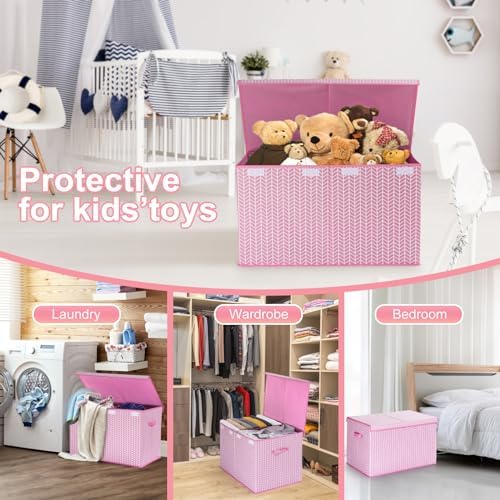 Mayniu Extra Large Toy Box Chest - Image 5