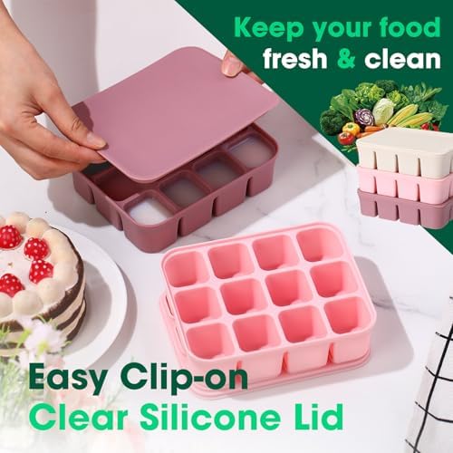 3 Pack Baby Food Freezer Tray - Image 4