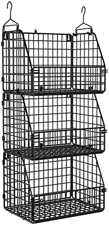 PUPPYCUTE Stackable Wire Storage Baskets by PUPPYCUTE
