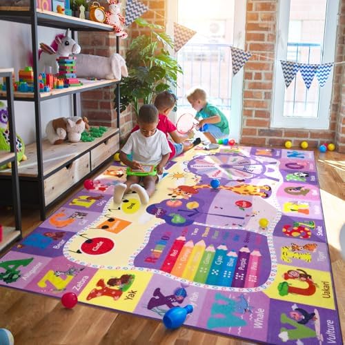 BENRON 3x5 Playroom Rug for Kids Washable, PlayMat - Image 5