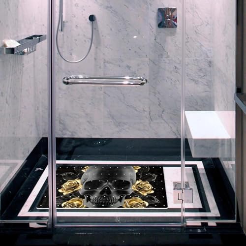 Bath Tub Shower Mat, Washable Bathtub Floor Mats, Suction Cups and Drain Holes - Image 5