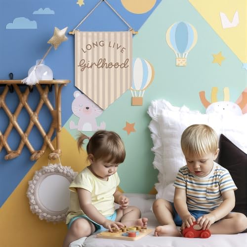 Nursery Baby Room Playroom Reading Room Bedroom Door Decoration-Baby, Birthday - Image 7