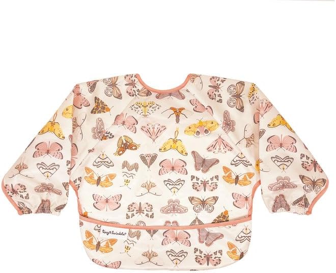 Tiny Twinkle Long Sleeve Bib for Babies & Toddlers | Waterproof Smock Bib for - Image 4