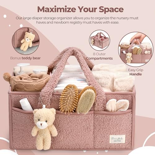 PeraBella Baby Diaper Caddy Organizer - Image 5