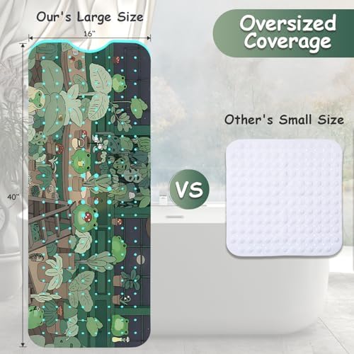 Non Slip Bathtub Mat, Frog Bath Mat - Image 3