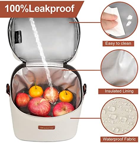 Mancro Breastmilk Cooler Bag for Travel, Fits 4 Baby Bottles Up to 9 Ounce - Image 4