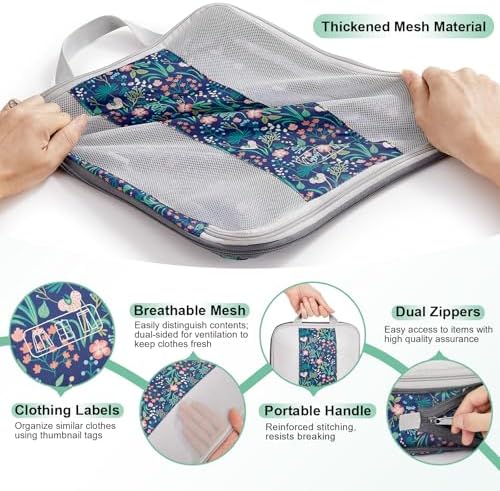 OlarHike 10 Set Compression Packing Cubes - Image 6