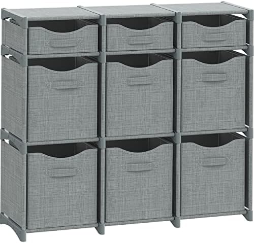 Cube Storage Organizer with Storage Bins Included by Neaterize