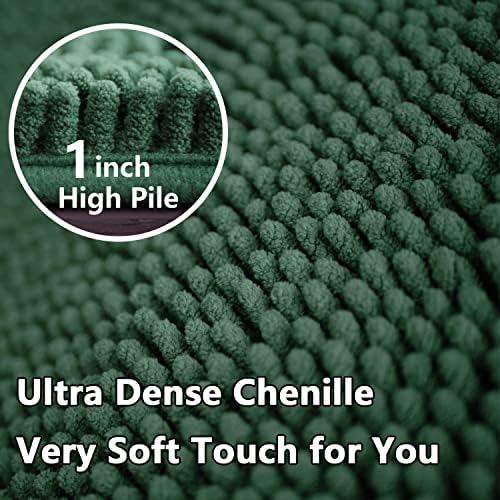 BOANKODU Bathroom Rugs Sets 2 Piece, Extra Soft Chenille Bath Mat Absorbent - Image 5