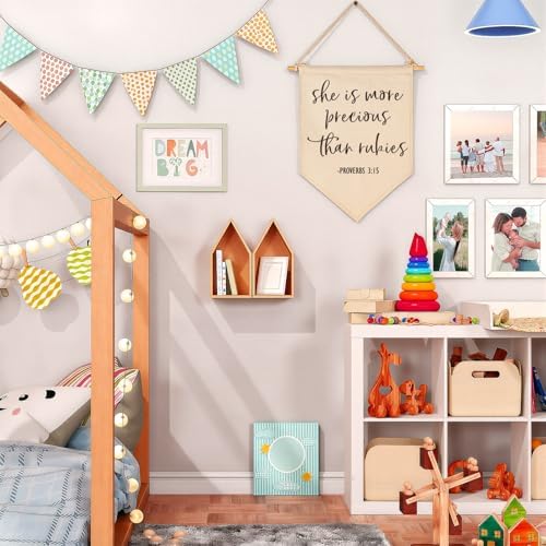 Girl Growth Stuff Nursery Playroom Baby Room Wall Decor Gift - Image 3