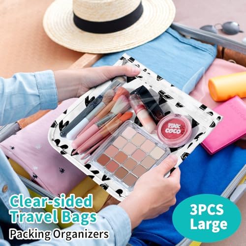 HIONXMGA Set of 3 Diaper Bag Organizing Pouches, Space-Saving, 3 Large Size - Image 2