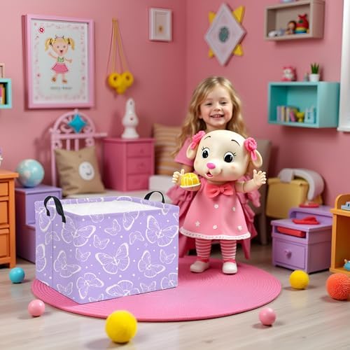 Rectangular Kids Storage Basket Baby Storage Basket - Image 5