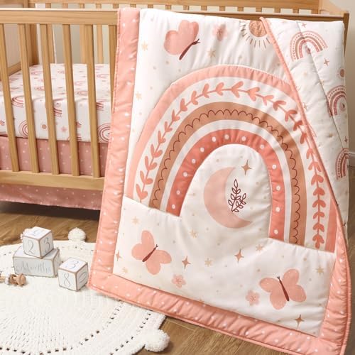 The Peanutshell 3 Piece Baby Crib Bedding Set - Image 4