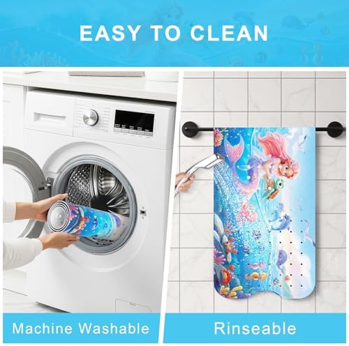 Bath Mat for Tub Non Slip Kids Bathtub Mat 40x16 Baby Bath Mat - Image 4