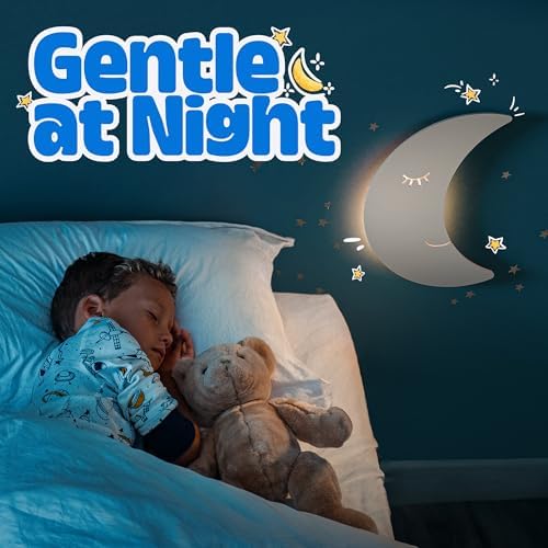 Moon Light - Floating Moon Wall Lamp | Baby Nursery Moon Night Light - Image 4