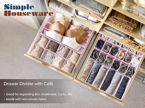 Simple Houseware 4-Pack Drawer Organizer Set - Image 6