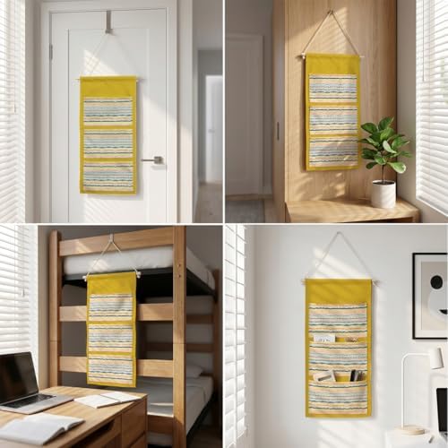 IAXIC Canvas Wall Hanging Organizer - Image 5