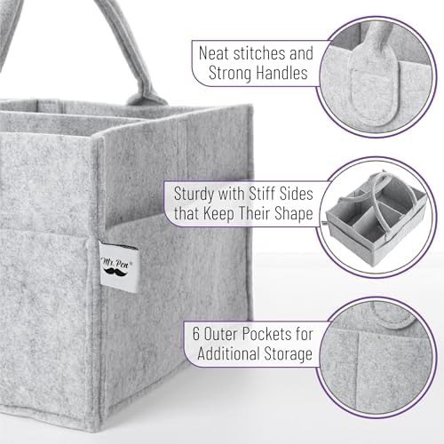 Mr. Pen- Baby Diaper Caddy Organizer, 2 Pack - Image 3