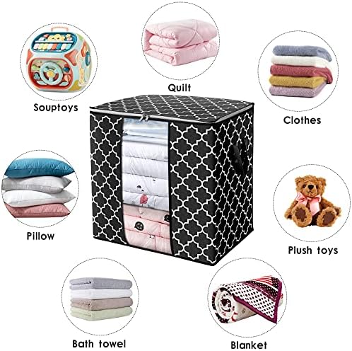 Storage Bags 2 Pack 100L Clothes Organization and Storage Containers - Image 4