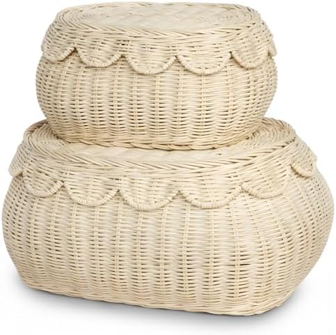BEBE BASK The Original Scalloped Basket by BEBEBASK%C2%AE