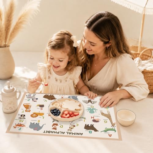 Disposable Placemats for Baby & Toddlers, 45 Pack Baby Disposable Placemats for - Image 7