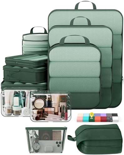 Veken 11 Set Compression Packing Cubes by Veken