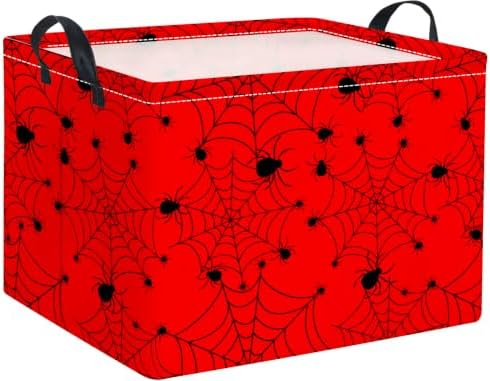 Rectangular Valentines Basket Fabric Storage Bin Storage Boxes Collapsible by HIYAGON