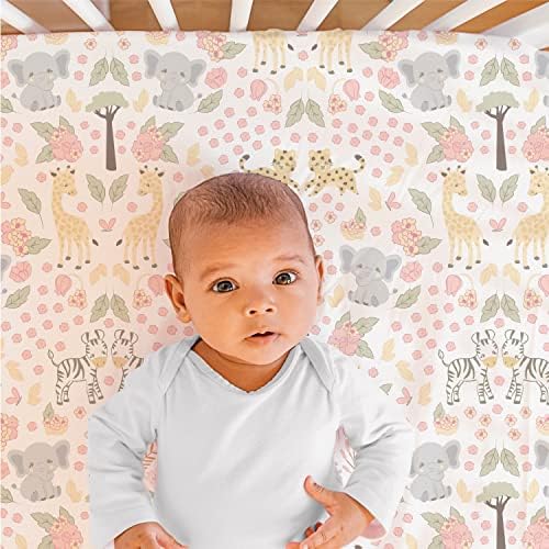 The Peanutshell 3 Piece Baby Crib Bedding Set - Image 3