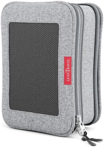 LeanTravel Premium Compression Packing Cubes by LeanTravel