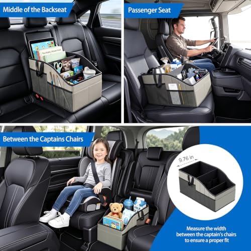 WHHMK Sturdy Leather Car Storage Support Up to 33 LB of Weight - Image 5
