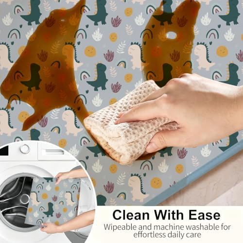 Baby Splat Mat for Under High Chair - Image 5