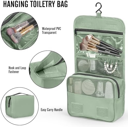Veken 10 Set Packing Cubes for Travel Essentials, Anti-Wrinkle Buckled Suitcase - Image 3