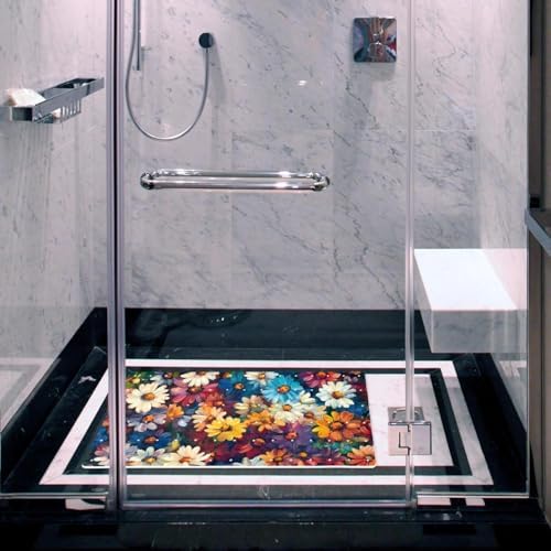 Shower Mat Bathtub Mat, 26.8x15.1 inch, Non-Slip Bath Mat - Image 5
