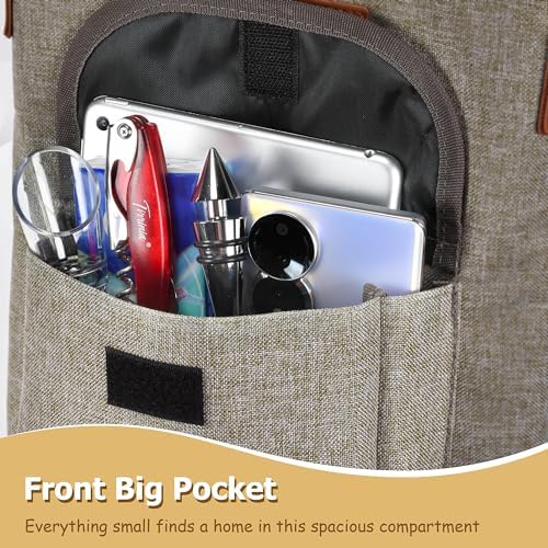 Tirrinia 2 Bottle Wine Cooler Tote Carrier - Image 2